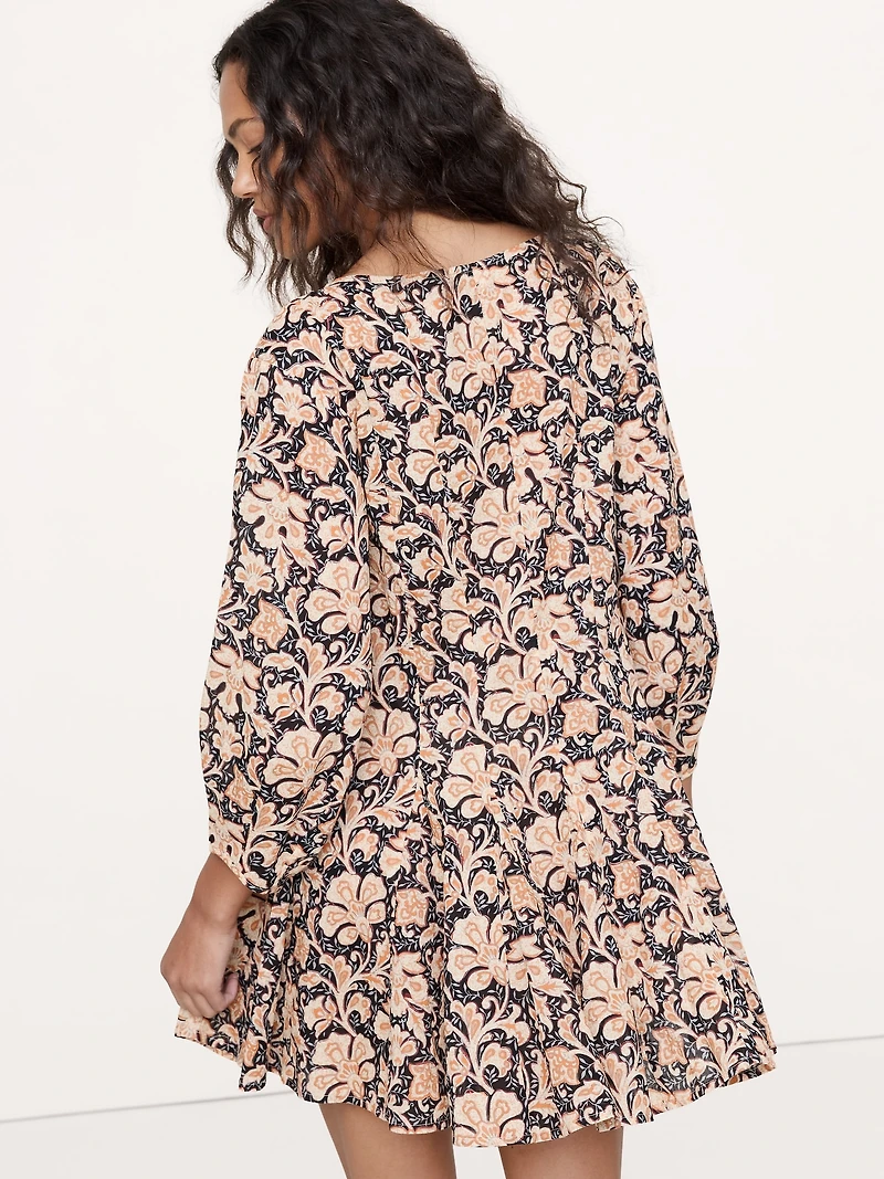 Cotton Mini Dress