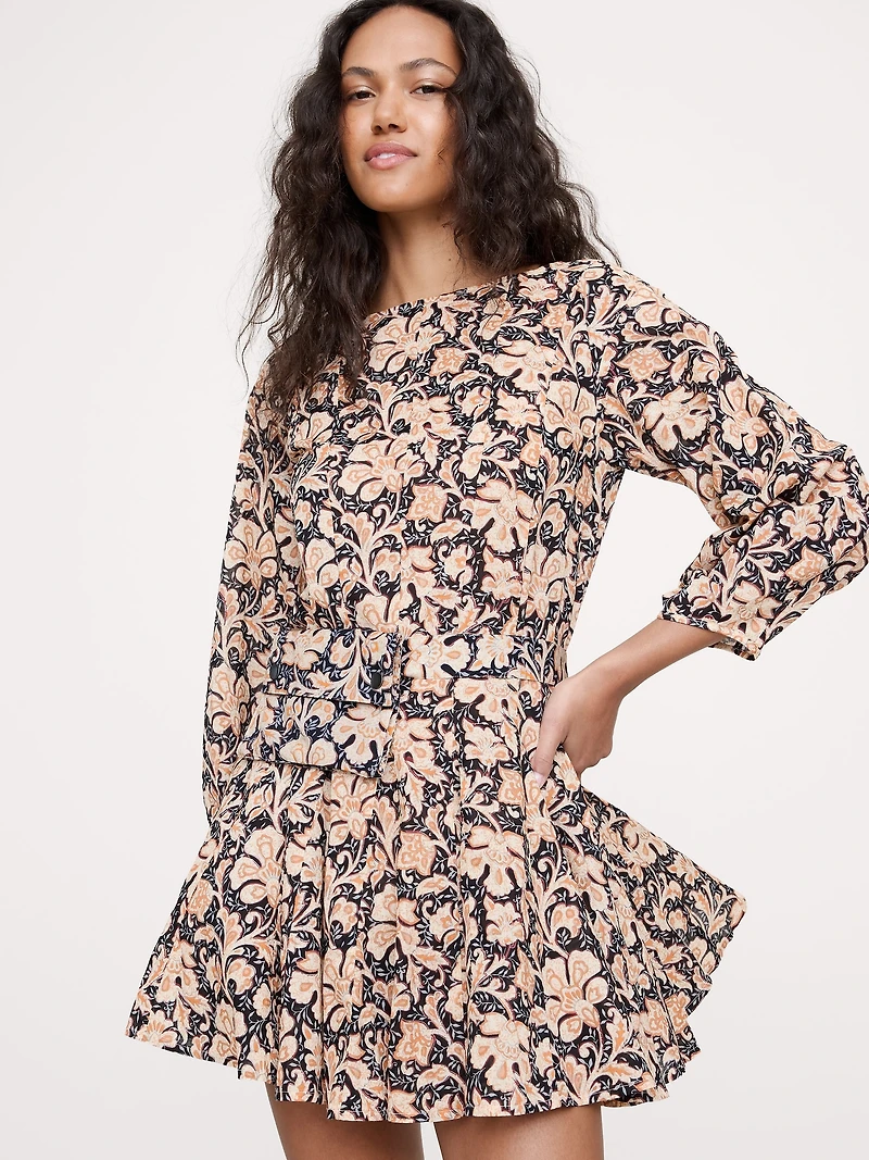 Cotton Mini Dress