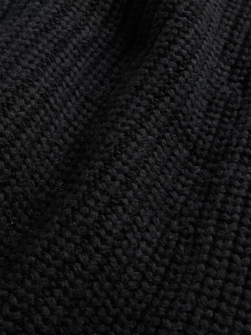 Cotton-Blend Wrap Cardigan Sweater