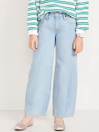 Super Baggy Barrel-Leg Jeans for Girls