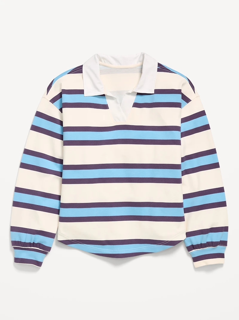 Oversized Rugby Polo Shirt for Girls