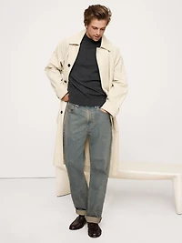 Merino Mock-Neck Sweater