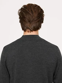 Merino Mock-Neck Sweater