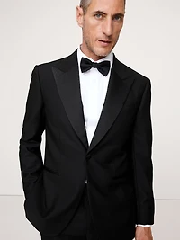 Slim Italian Barathea Tuxedo Jacket
