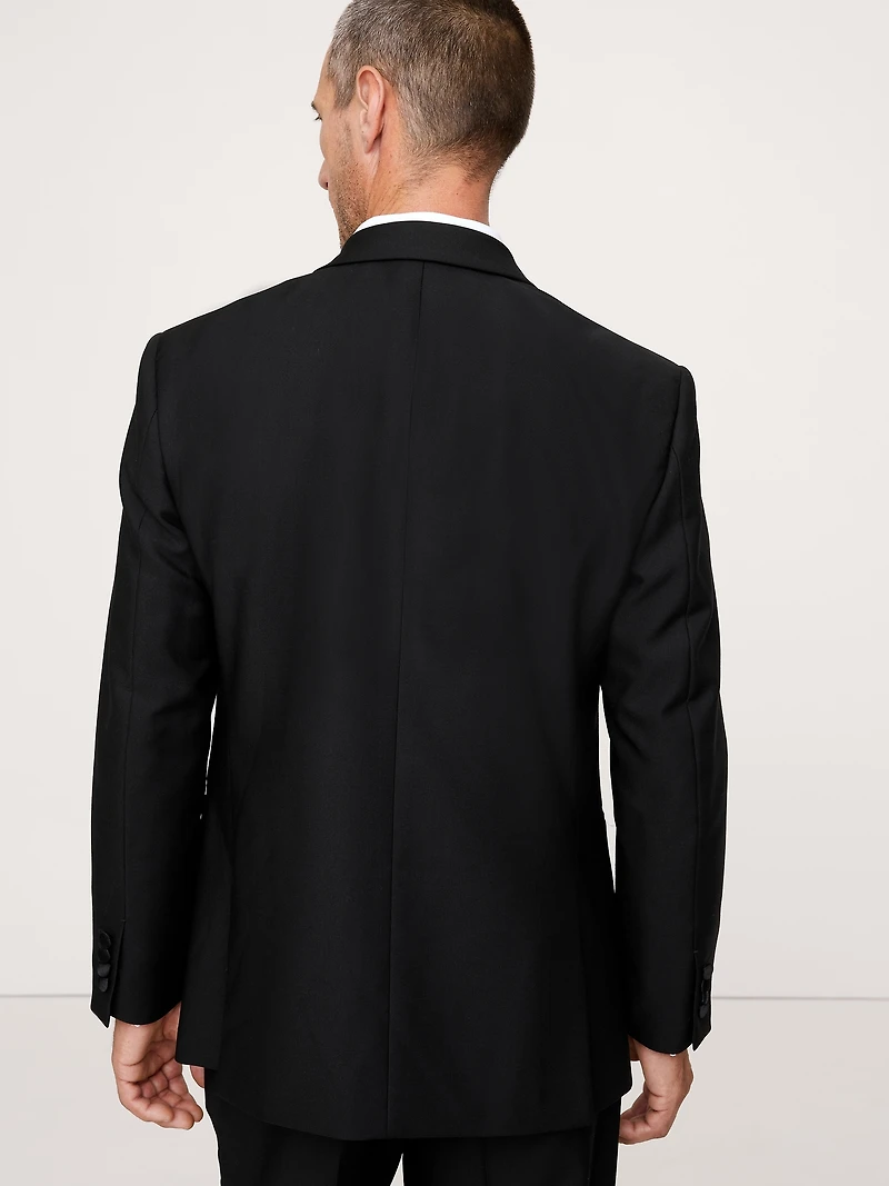 Slim Italian Barathea Tuxedo Jacket