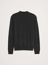 Merino Mock-Neck Sweater