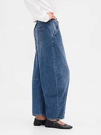 Mid Rise UltraSoft Easy Horseshoe Jeans