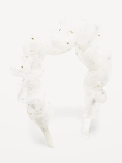 Outtek™ Sparkly Tulle Headband for Toddler Girls