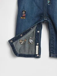 Gap × Baby Denim Overalls