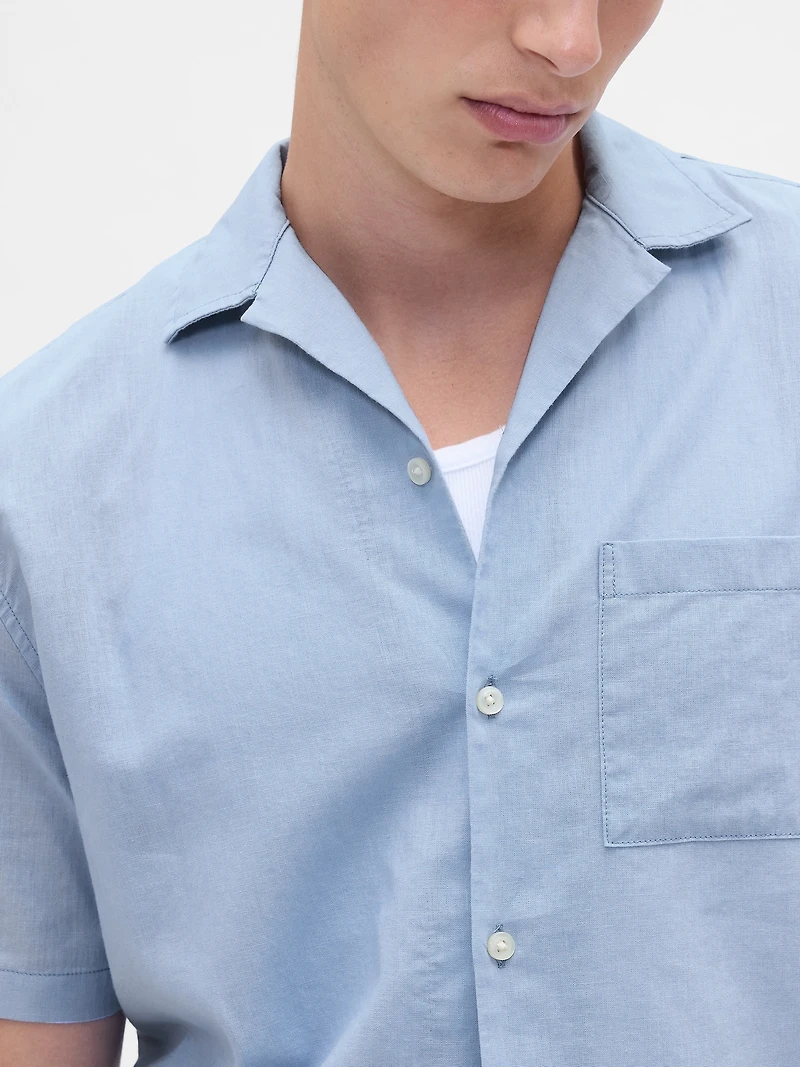 Linen-Cotton Shirt