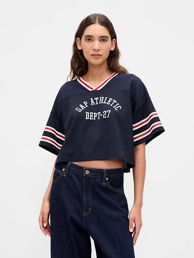 Organic Cotton Crop Jersey T-Shirt