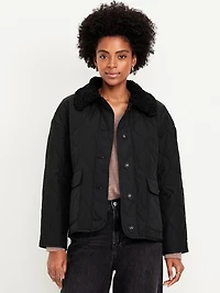Quilted Nylon Jacket