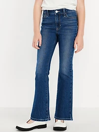Wow High-Waisted Flare-Leg Jeans for Girls