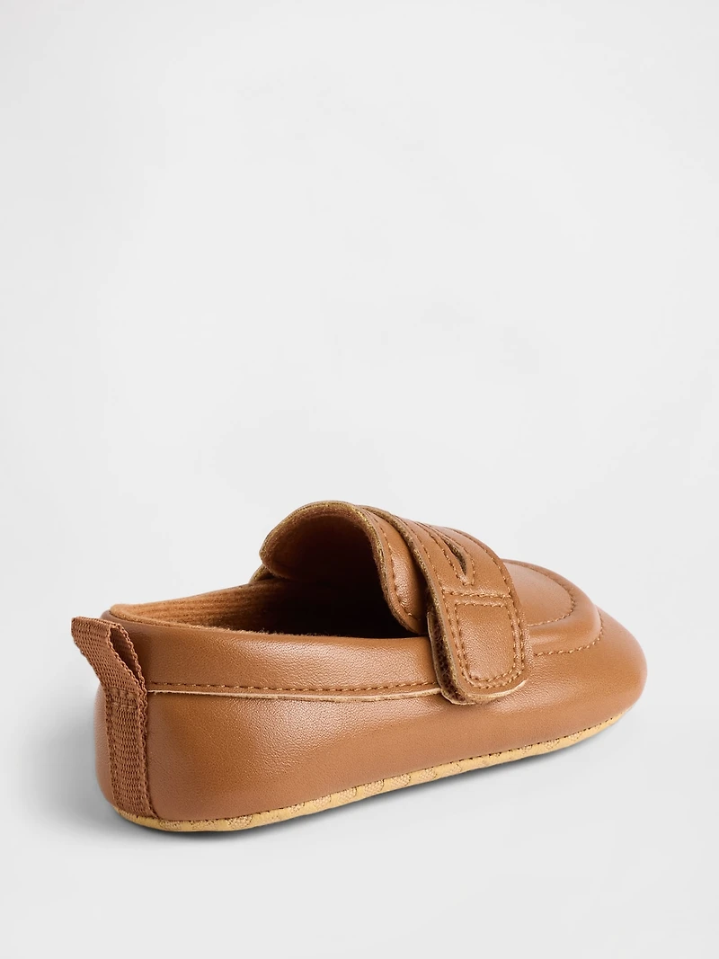 Baby Vegan Leather Loafers