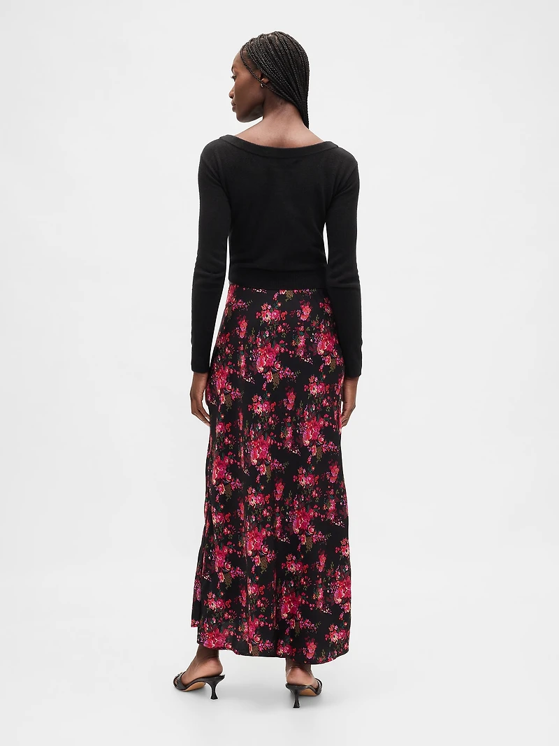 Maxi Slip Skirt