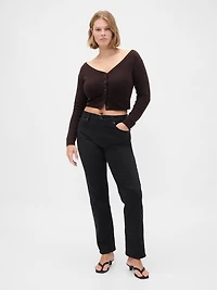 High Rise '90s Slim Straight Jeans