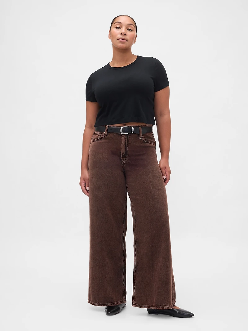 Mid Rise UltraSoft Baggy Jeans