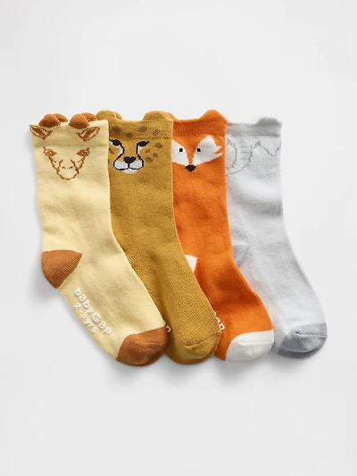 Chaussettes à motif animalier pour Bébé et Tout-petit