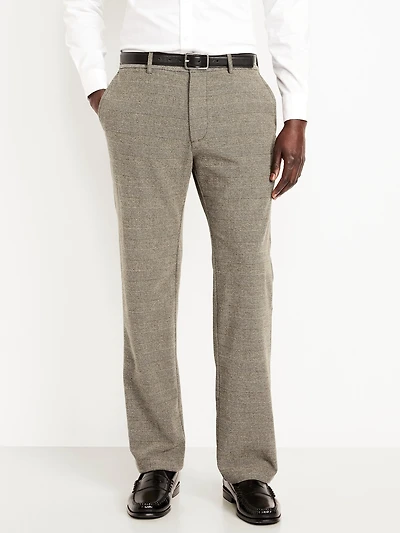 90's Straight Textured Trouser Pants