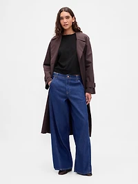 Supima® Cotton Oversized Crop T-Shirt