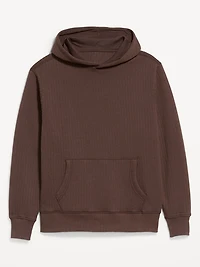 Essential Quilted Fleece Hoodie