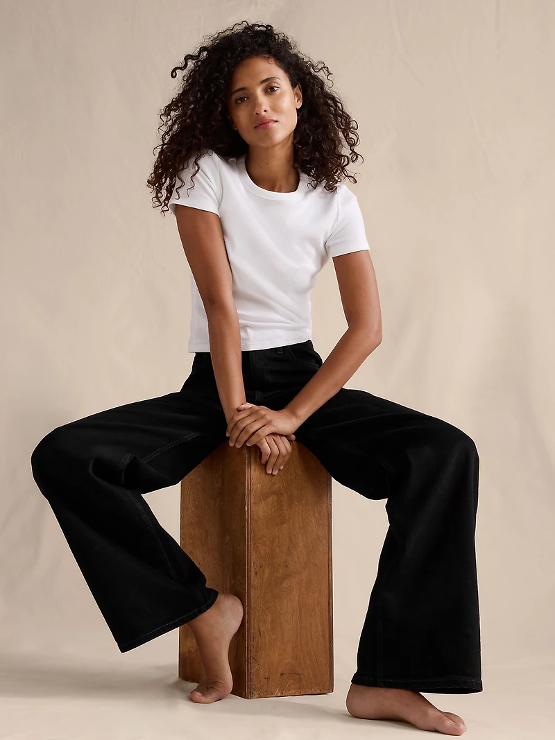The Icon Classic Wide-Leg Jean