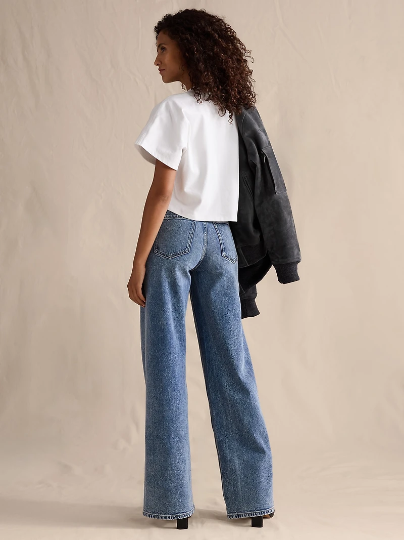 The Icon Classic Wide-Leg Jean