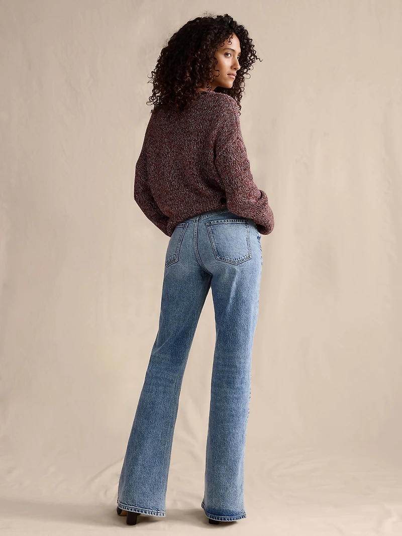 High-Rise Bootcut Jean