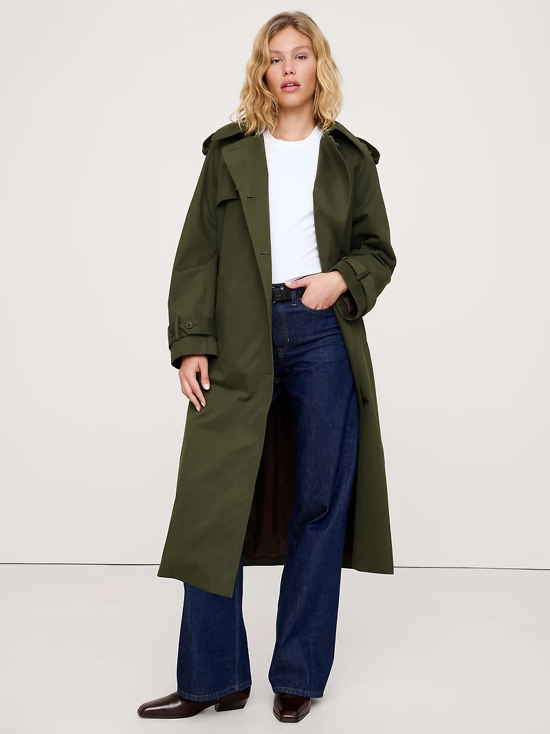 Classic Cotton Trench Coat