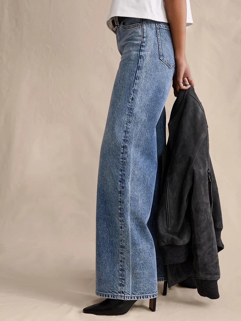 The Icon Classic Wide-Leg Jean