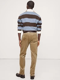 Straight Stretch-Corduroy Traveler Pant