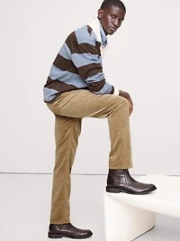 Straight Stretch-Corduroy Traveler Pant