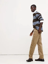 Straight Stretch-Corduroy Traveler Pant