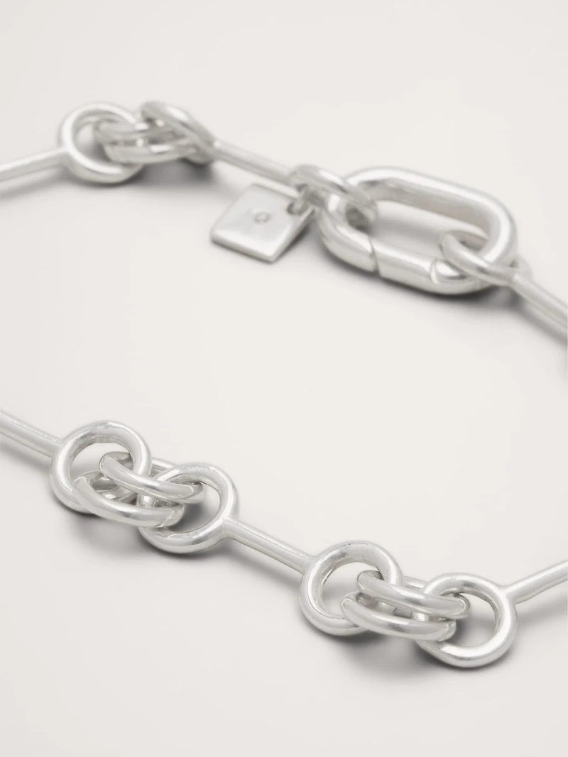 Double Ring Chain Bracelet