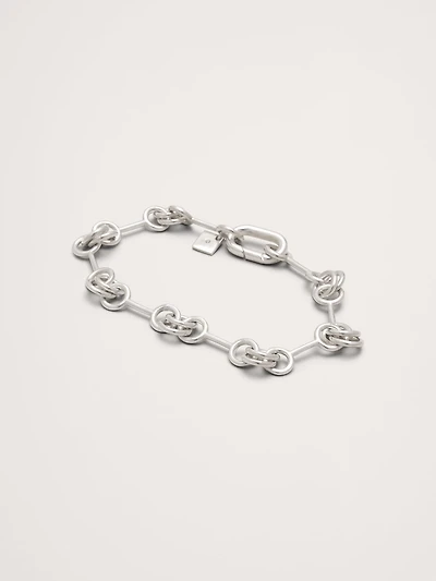 Double Ring Chain Bracelet