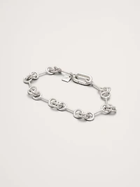 Double Ring Chain Bracelet