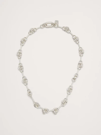 Double Ring Chain Necklace