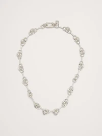 Double Ring Chain Necklace