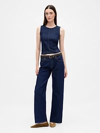 Low Rise '90s Loose Jeans