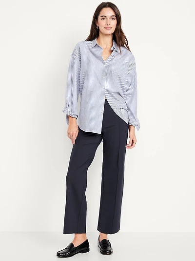 Extra High-Waisted Stevie Straight Pants