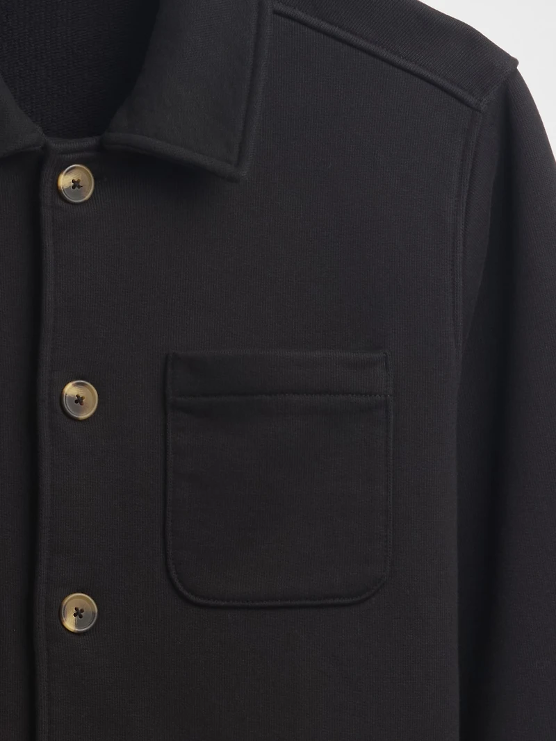 French Terry Chore Jacket
