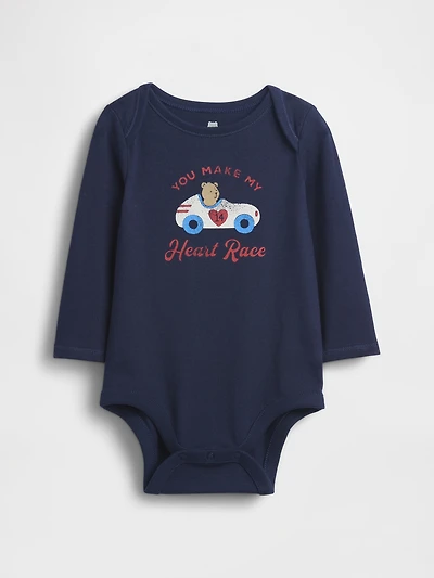 Baby First Favorites Organic Cotton Graphic Bodysuit