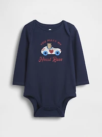 Baby First Favorites Organic Cotton Graphic Bodysuit