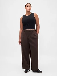 365 Low Rise Brushed Twill Pleated Trousers