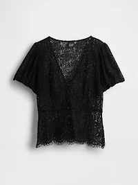Lace V-Neck Top