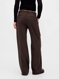 365 Low Rise Brushed Twill Pleated Trousers
