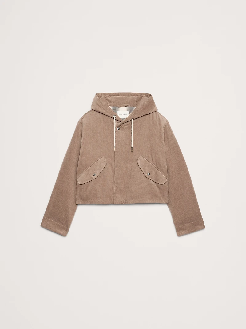 Corduroy Insulated Bomber Jacket