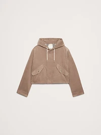 Corduroy Insulated Bomber Jacket