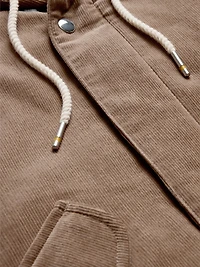 Corduroy Insulated Bomber Jacket