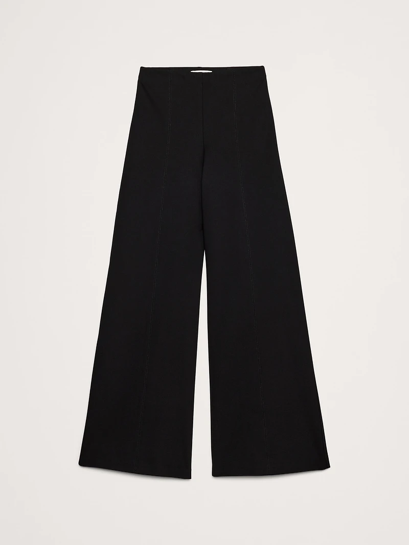 High-Rise Wide-Leg Everywhere Ponte Pull-On Pant